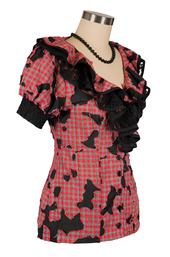 Anarchy Frill Front Blouse