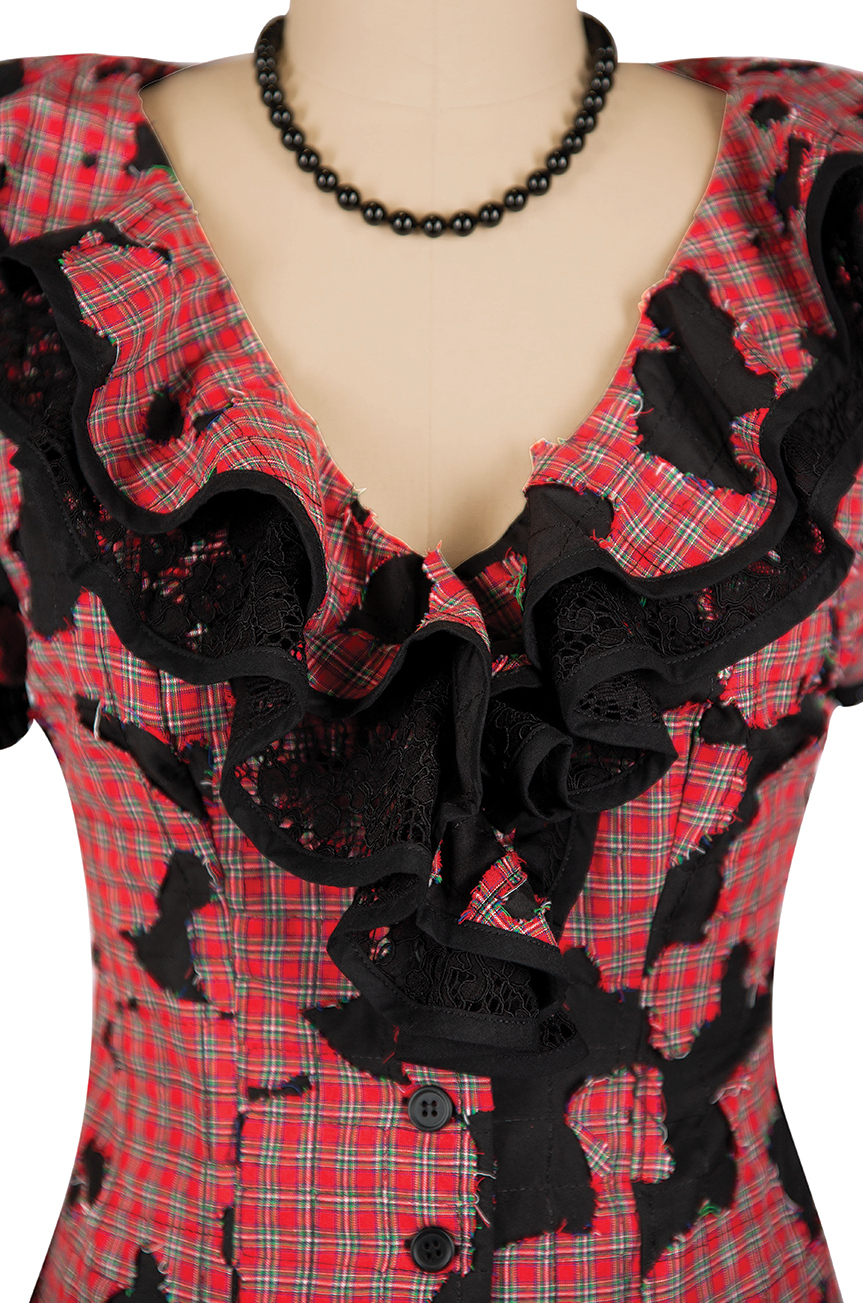 Anarchy Frill Front Blouse