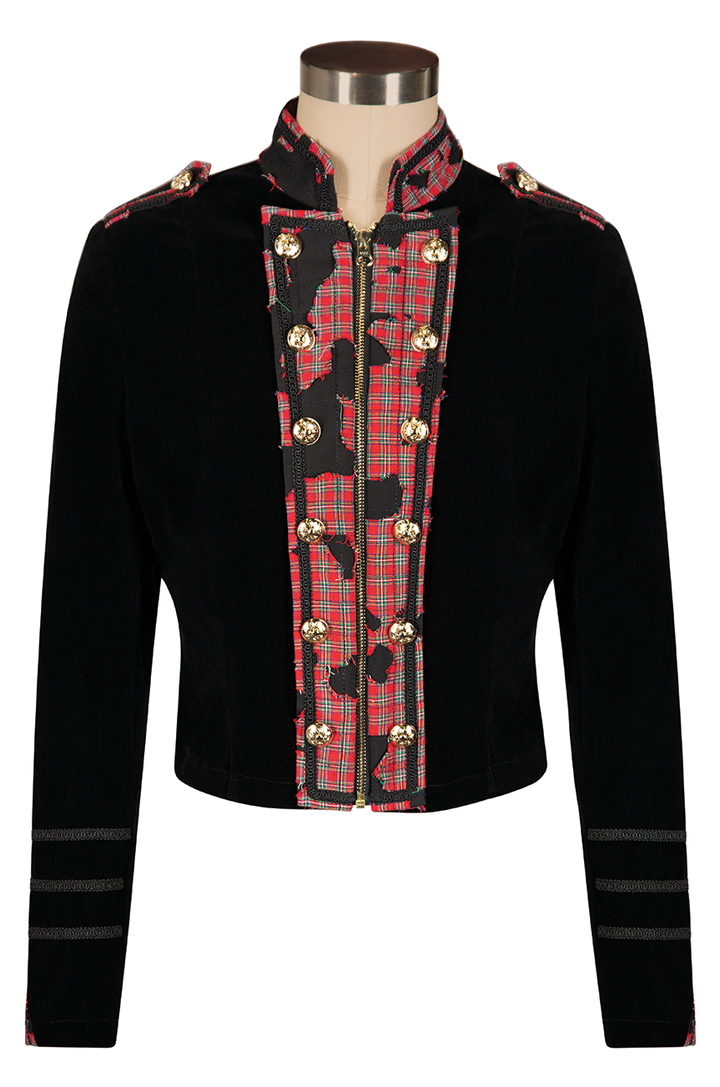 Anarchy Crop Military Jacket