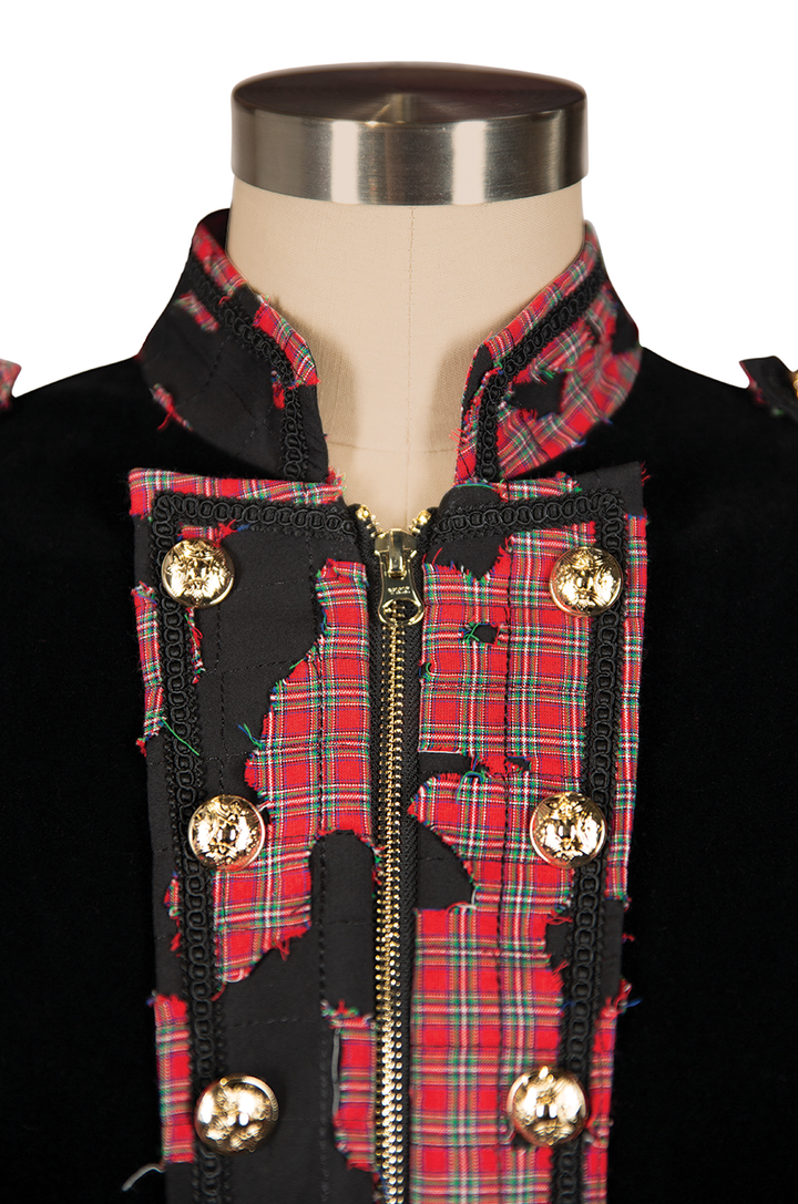 Anarchy Crop Military Jacket