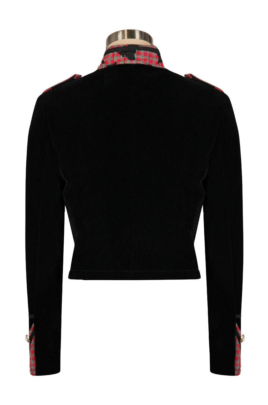 Anarchy Crop Military Jacket