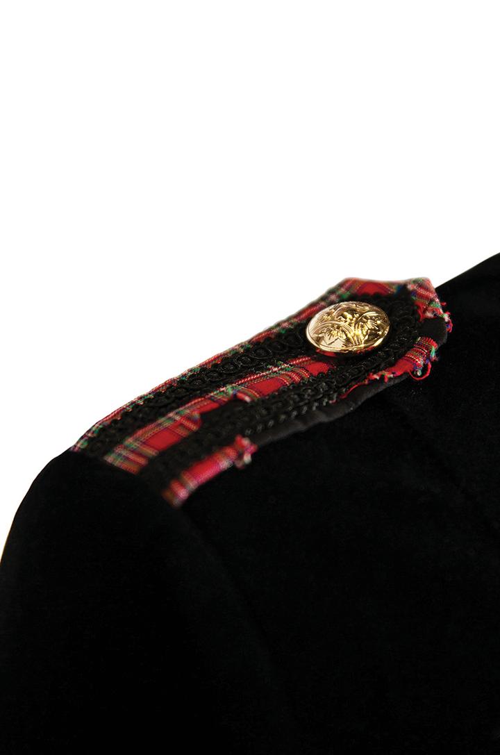 Anarchy Crop Military Jacket