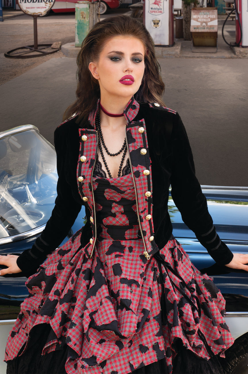 Anarchy Hitch Dress - Kitten D'Amour