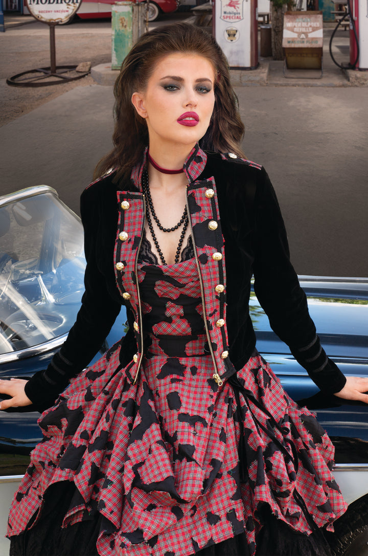 Anarchy Hitch Dress - Kitten D'Amour