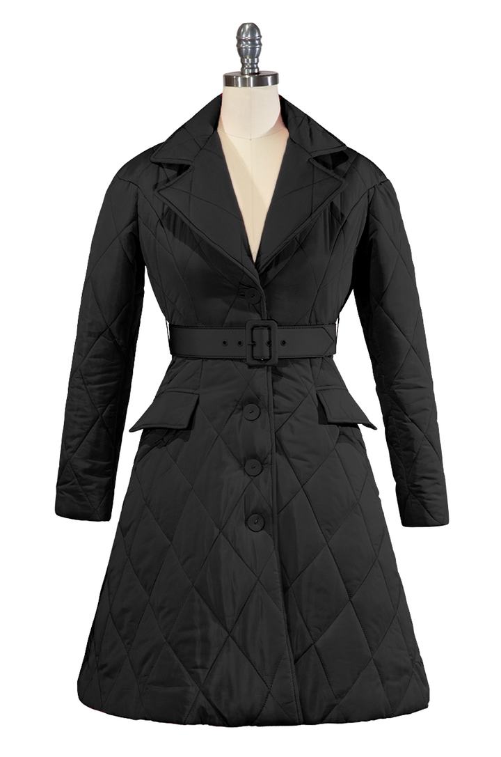 Aspen Puffer Coat (Black)