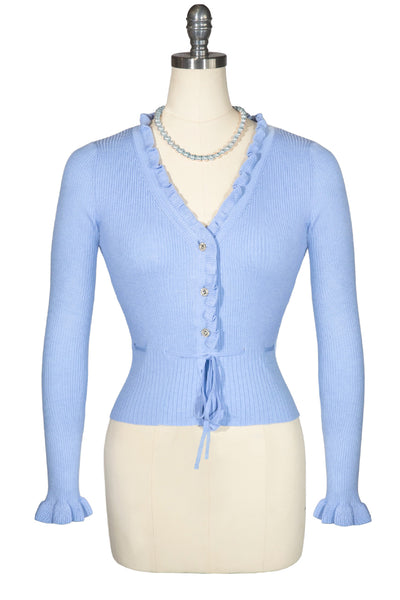 La Luna Knit Cardigan (Blue)