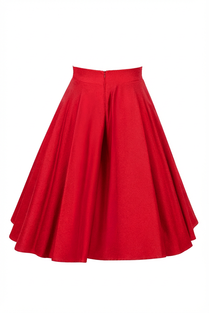 Dottie Darling Skirt (Red)
