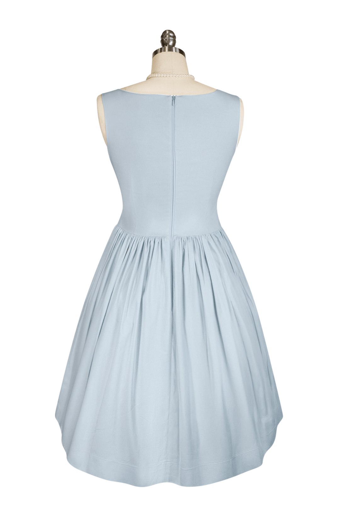 Tea Rose Classic Dress (Blue)