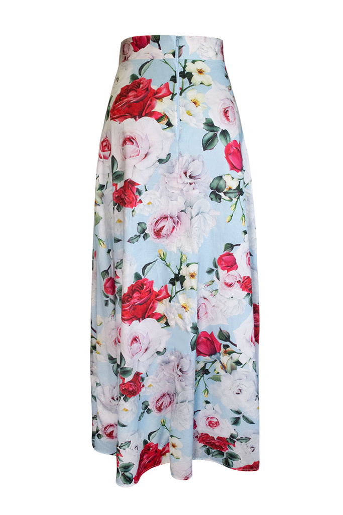 Tea Rose Maxi Skirt