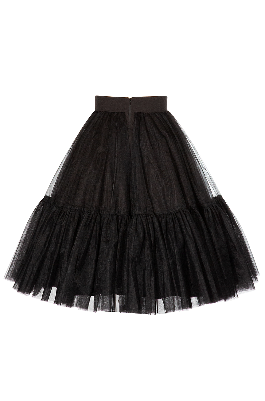 Elysian Tulle Skirt  (Black)