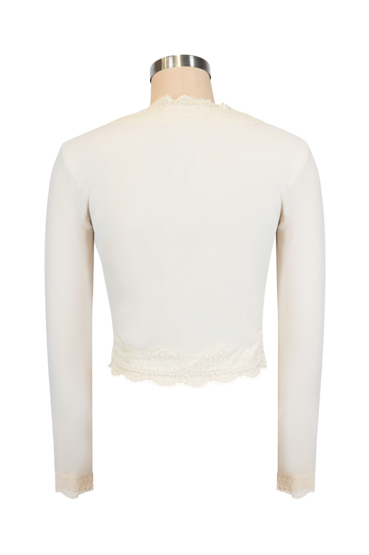 Harptree Village Follies Cardigan (Vanilla)