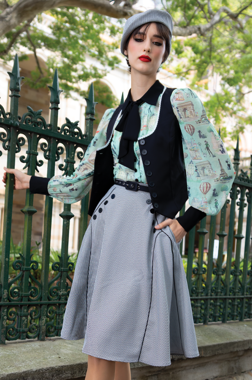 Belle Boheme LeftBank Blouse