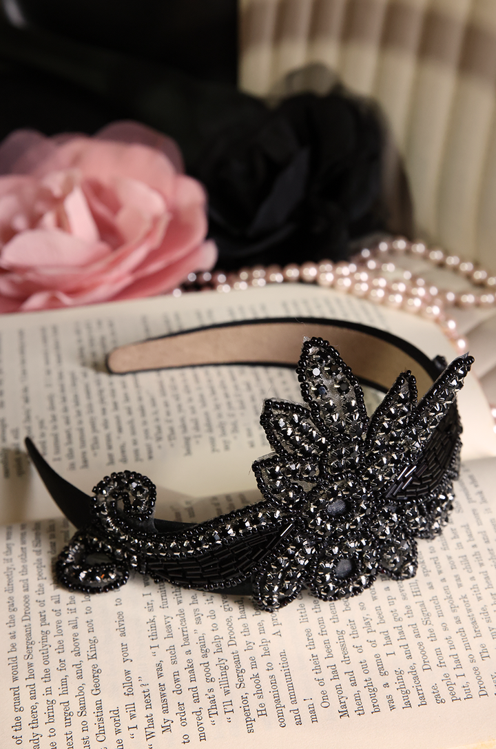 Bombshell Follies Beaded Headband