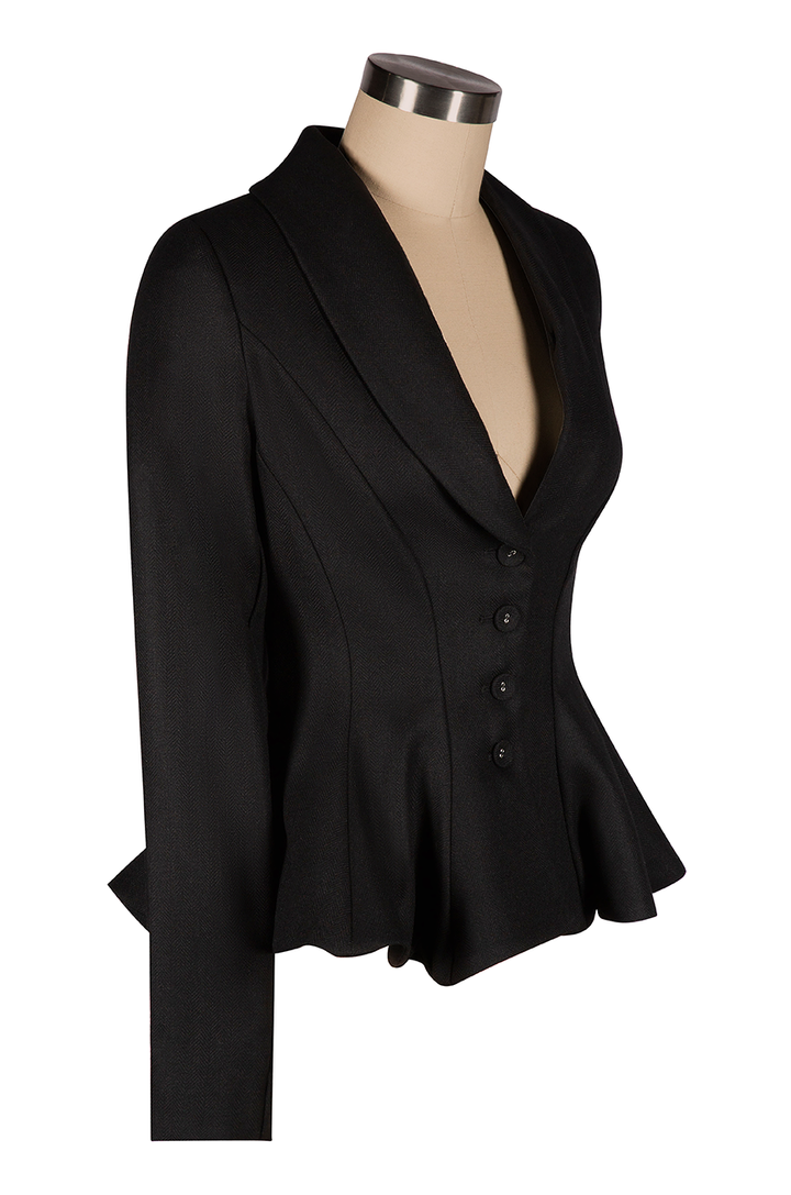 Bombshell Fur Collar Coat