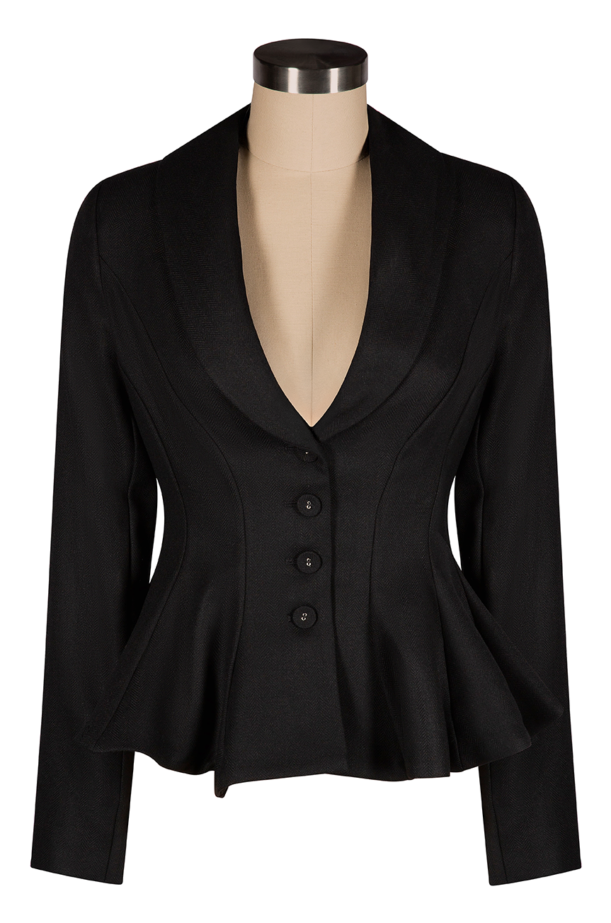 Bombshell Fur Collar Coat