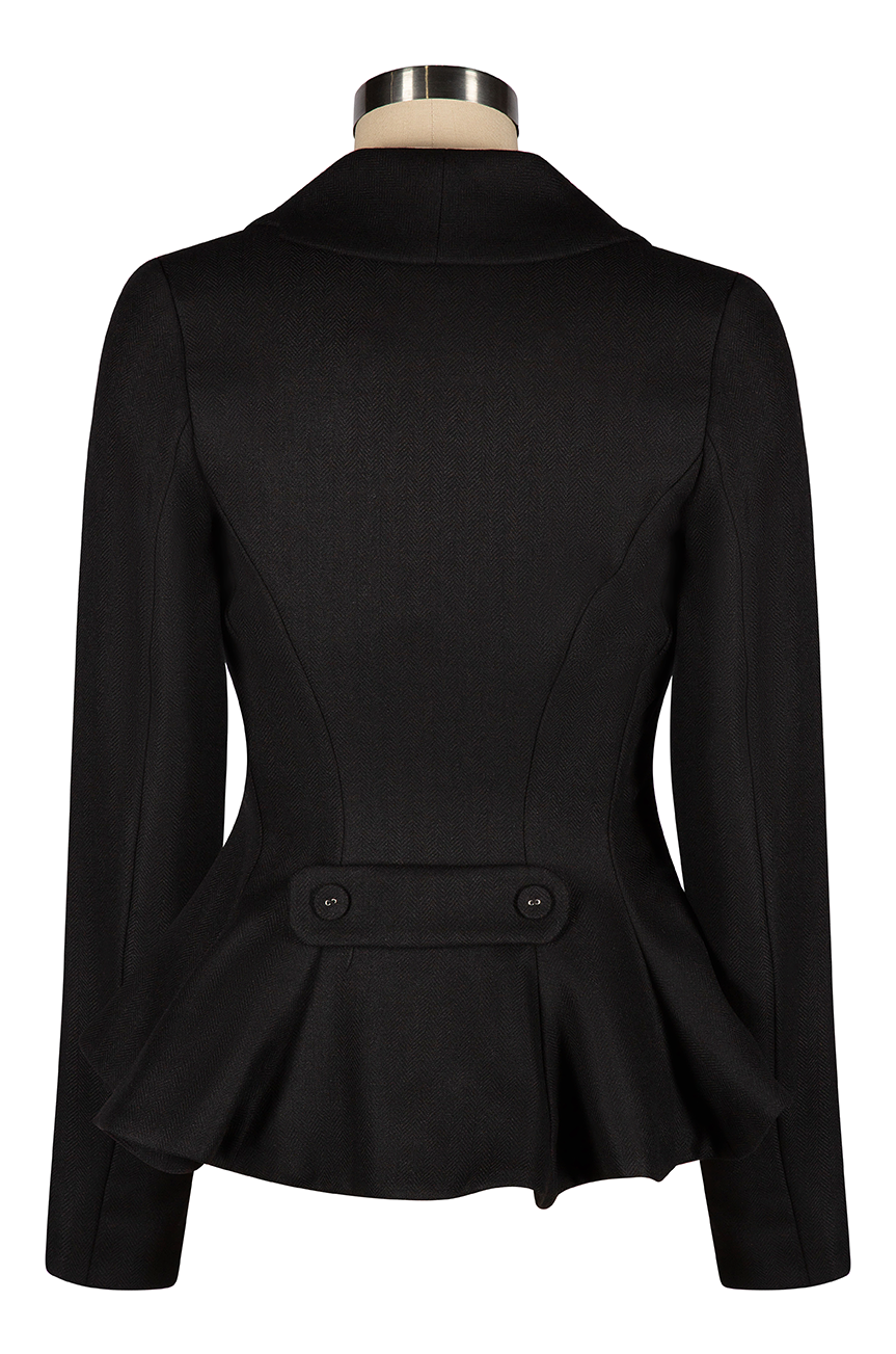 Bombshell Fur Collar Coat