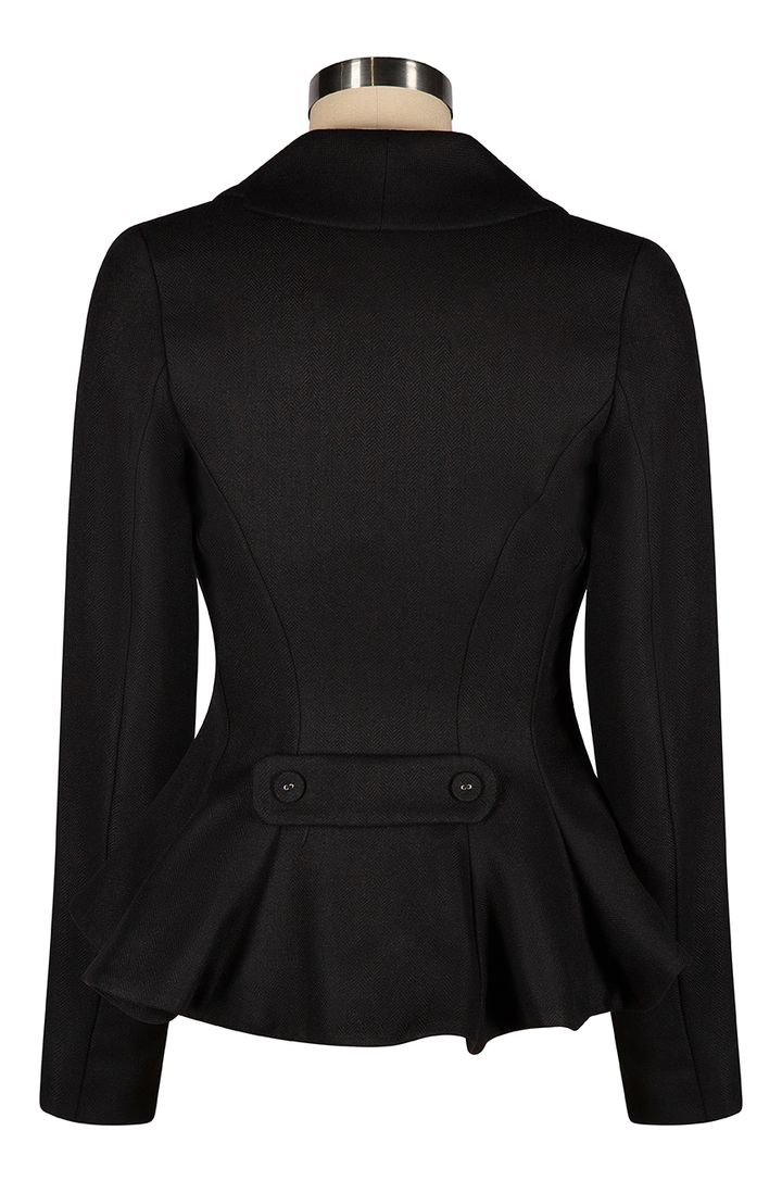 Bombshell Fur Collar Coat