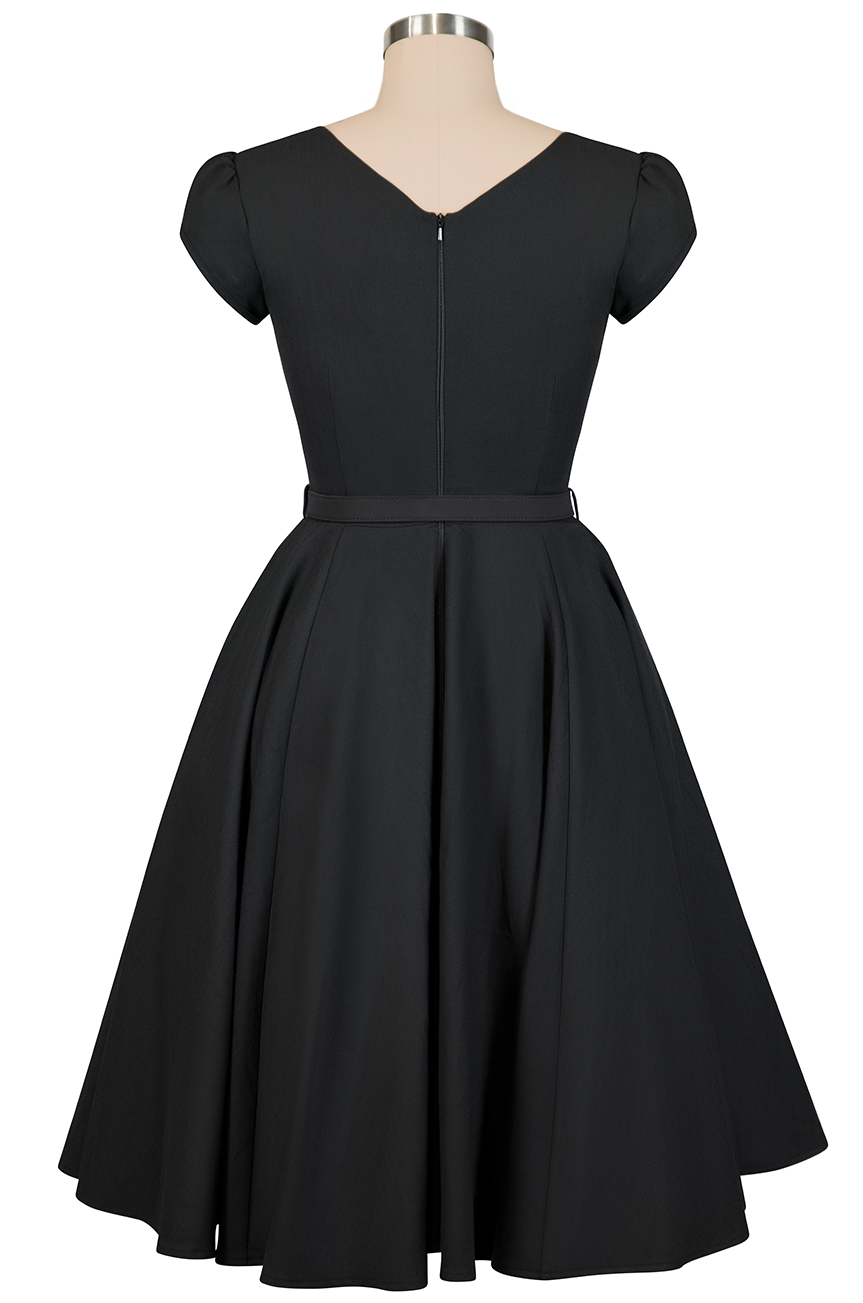 Office Affair Button Front Dress
