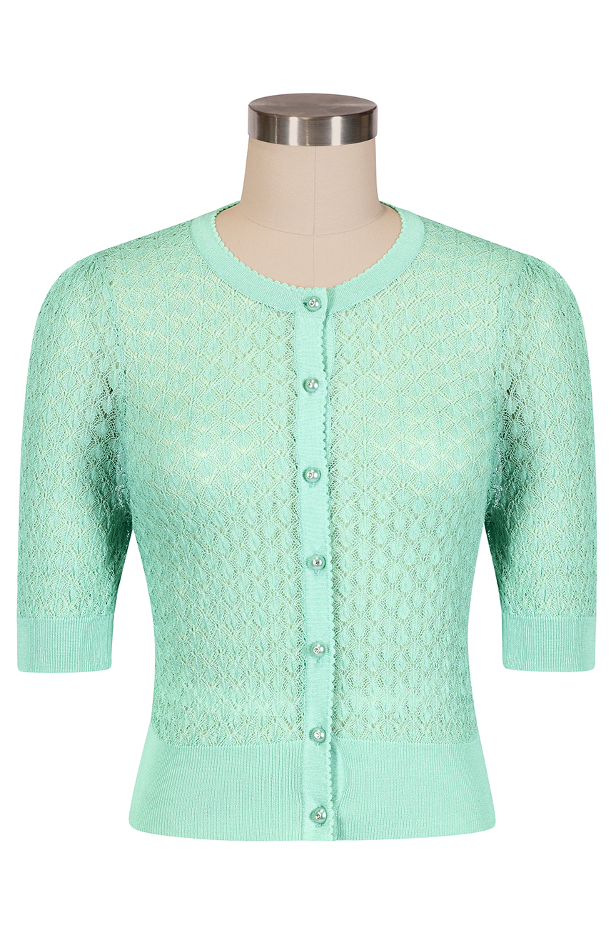 Birdsong Cardigan (Aqua)