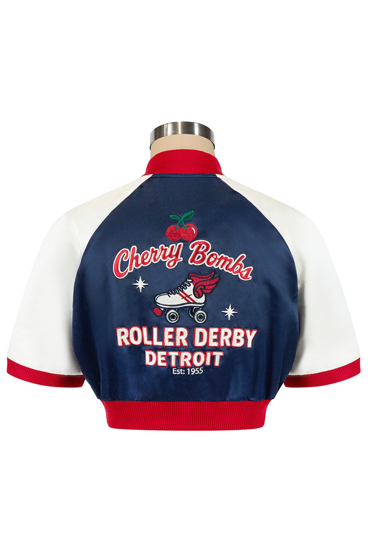 Cherry Bomb Crop Jacket