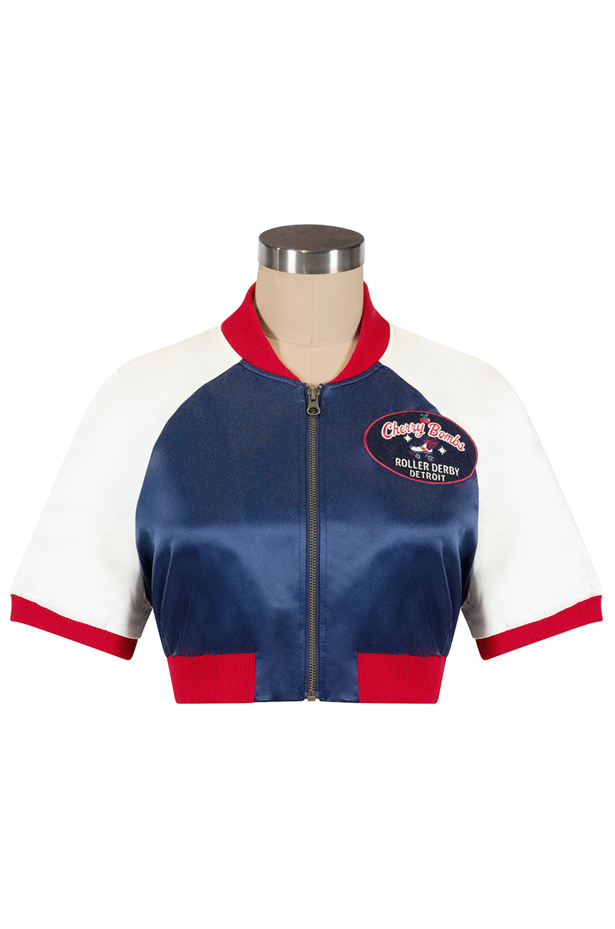 Cherry Bomb Crop Jacket