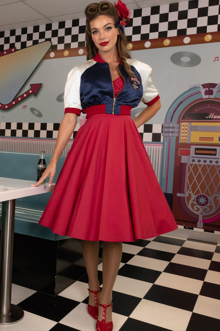 Cherry Bomb Crop Jacket