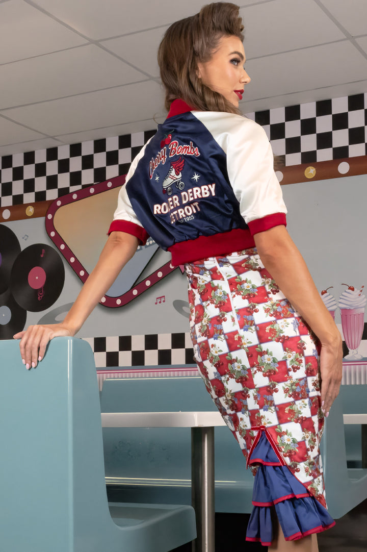 Cherry Bomb Crop Jacket