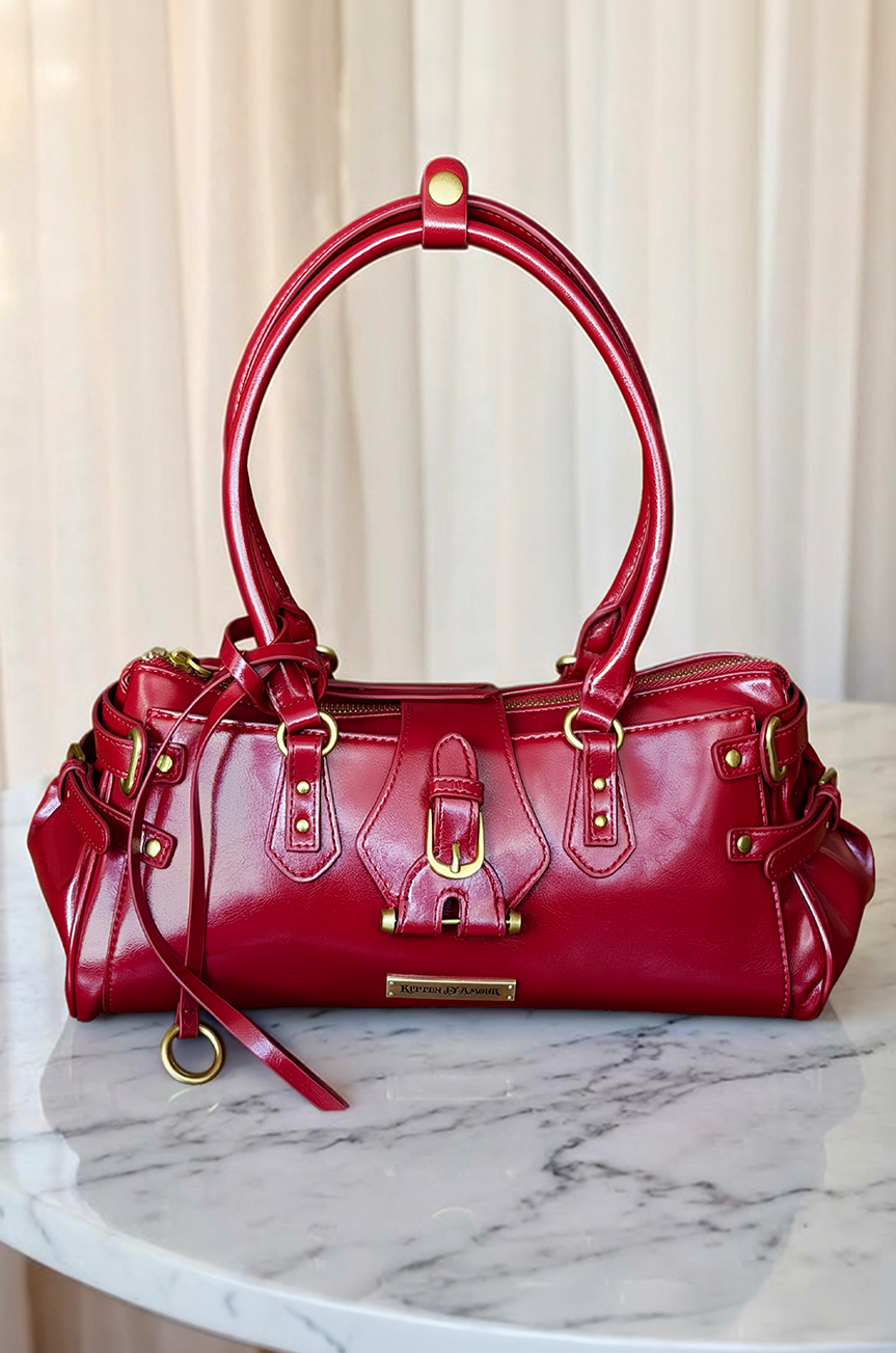 Chicago Handbag (Burgundy)
