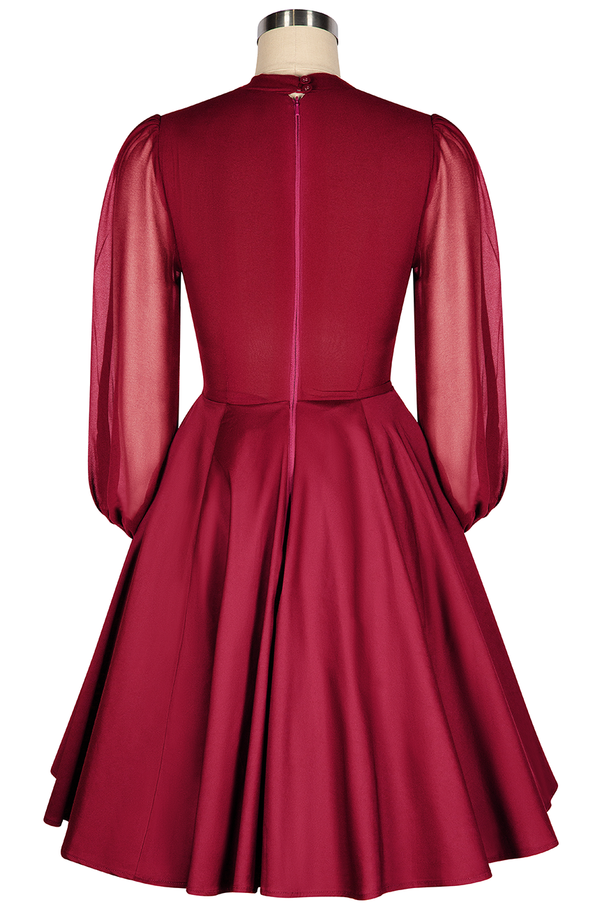 La Fleur Mystique Classic Dress (Red)