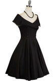 Dorchester Suite 17 Collar Dress (Black)