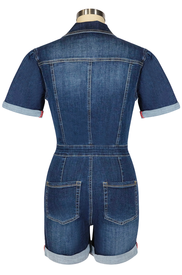 Hollywood Jumpsuit (Dark Denim)