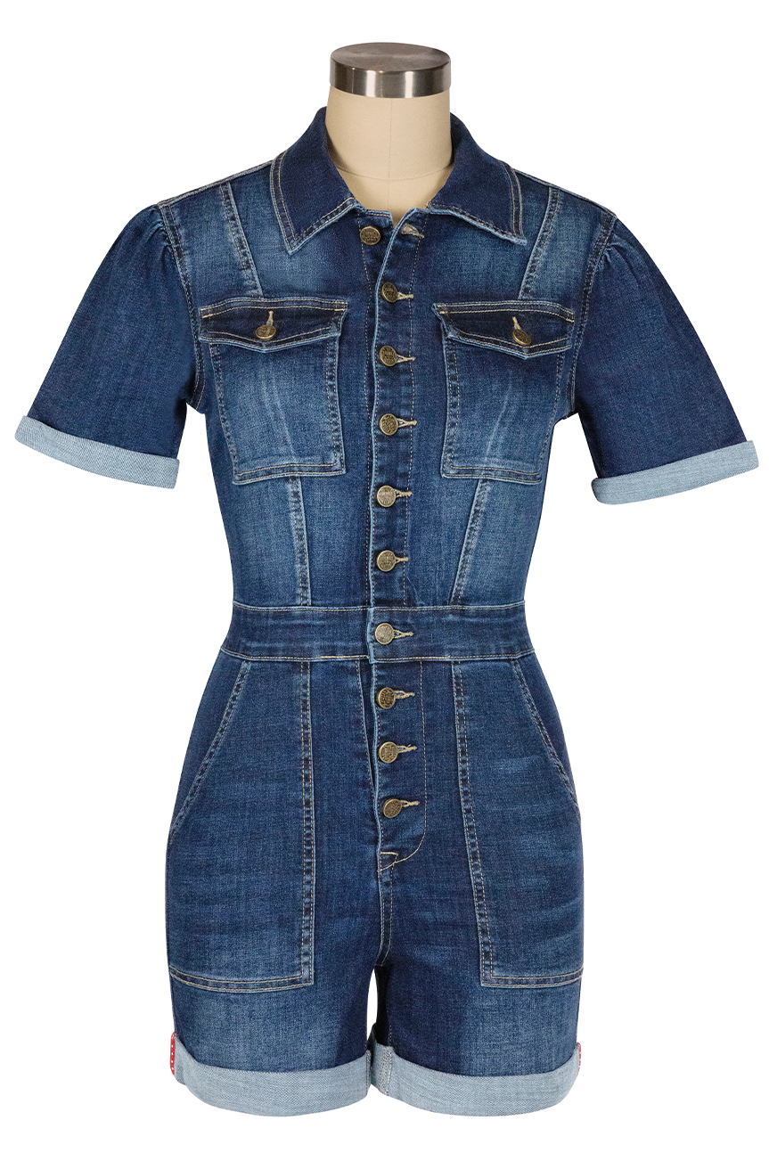 Hollywood Jumpsuit (Dark Denim)