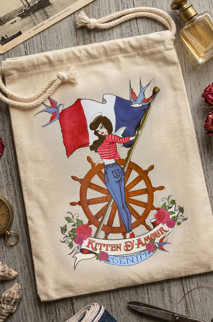 Monterey Denim Shorts (Dark Denim)