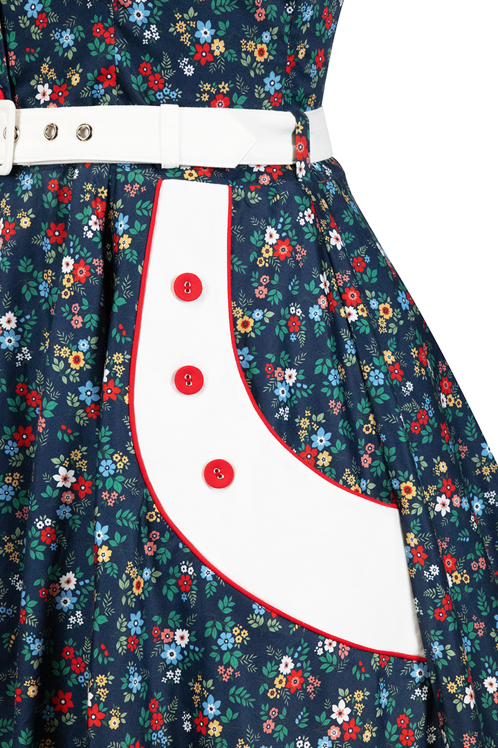 Ditsy Diner Dress