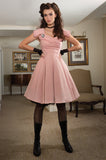 Dorchester Suite 17 Collar Dress (Pink)