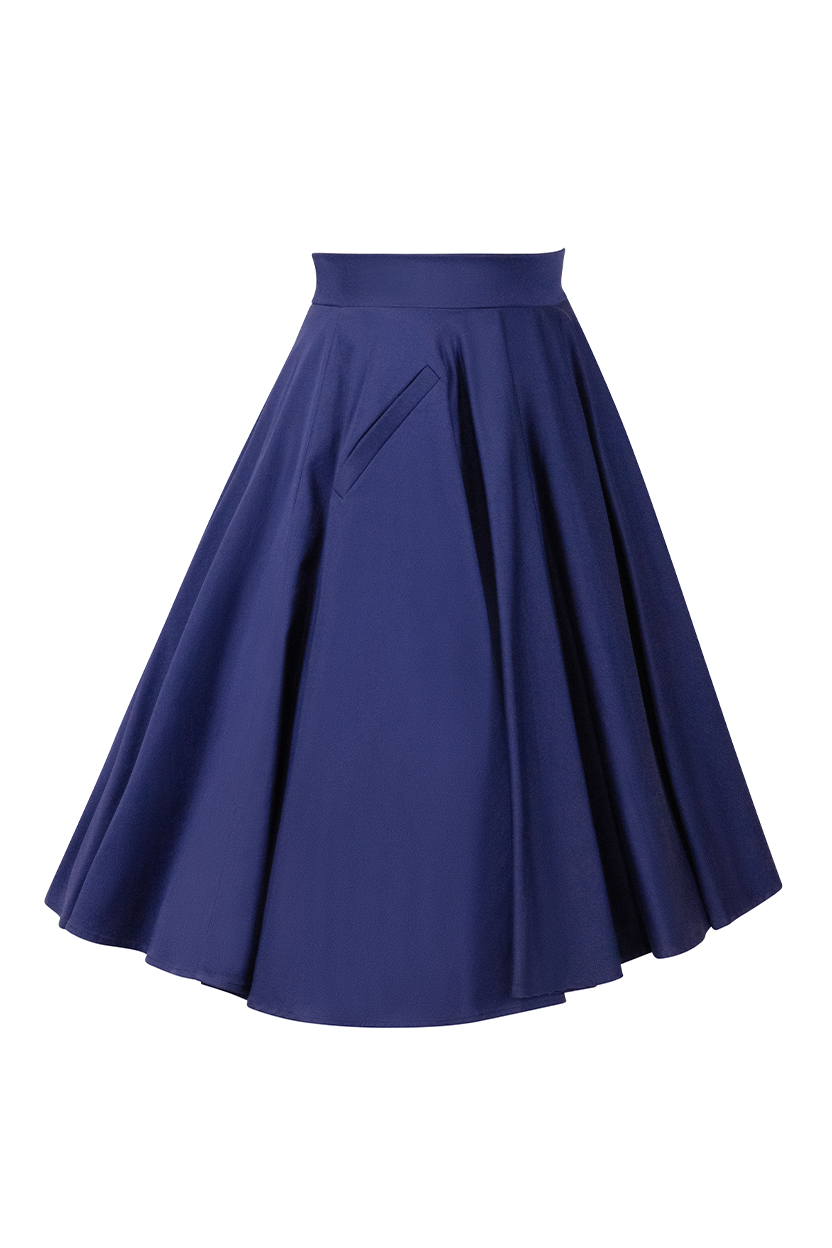 Dottie Darling Skirt (Navy)
