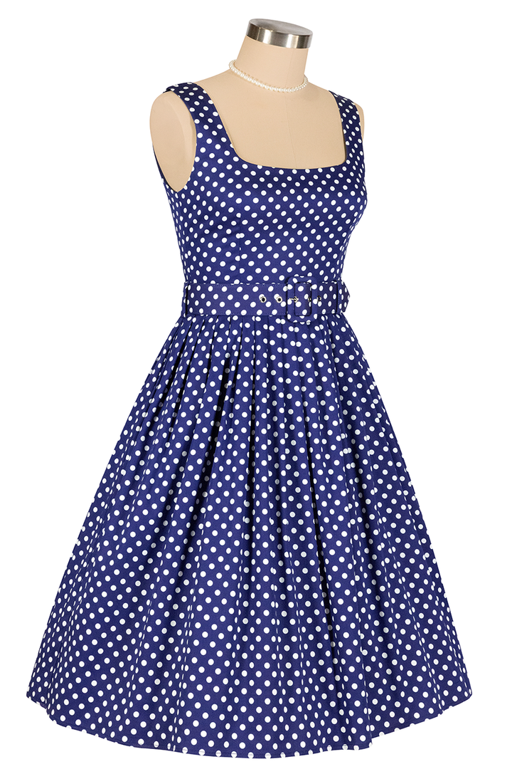 Dottie Darling Dress (Navy)