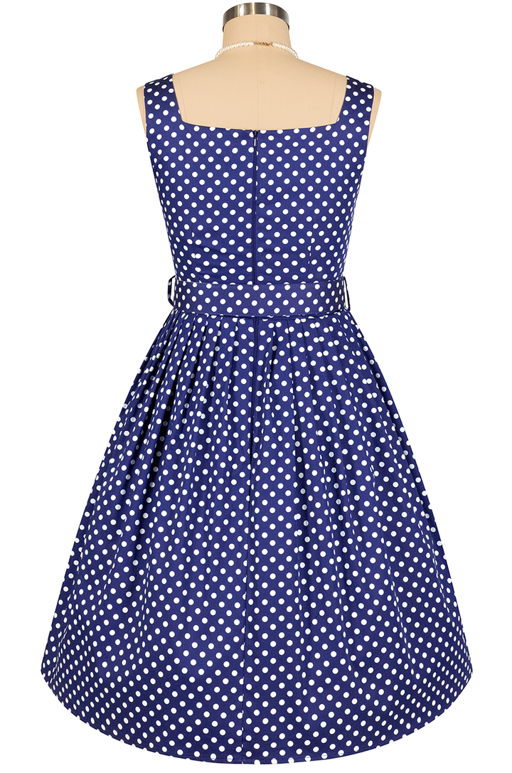 Dottie Darling Dress (Navy)