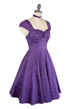 Florentine Brocade Bustier Day Dress