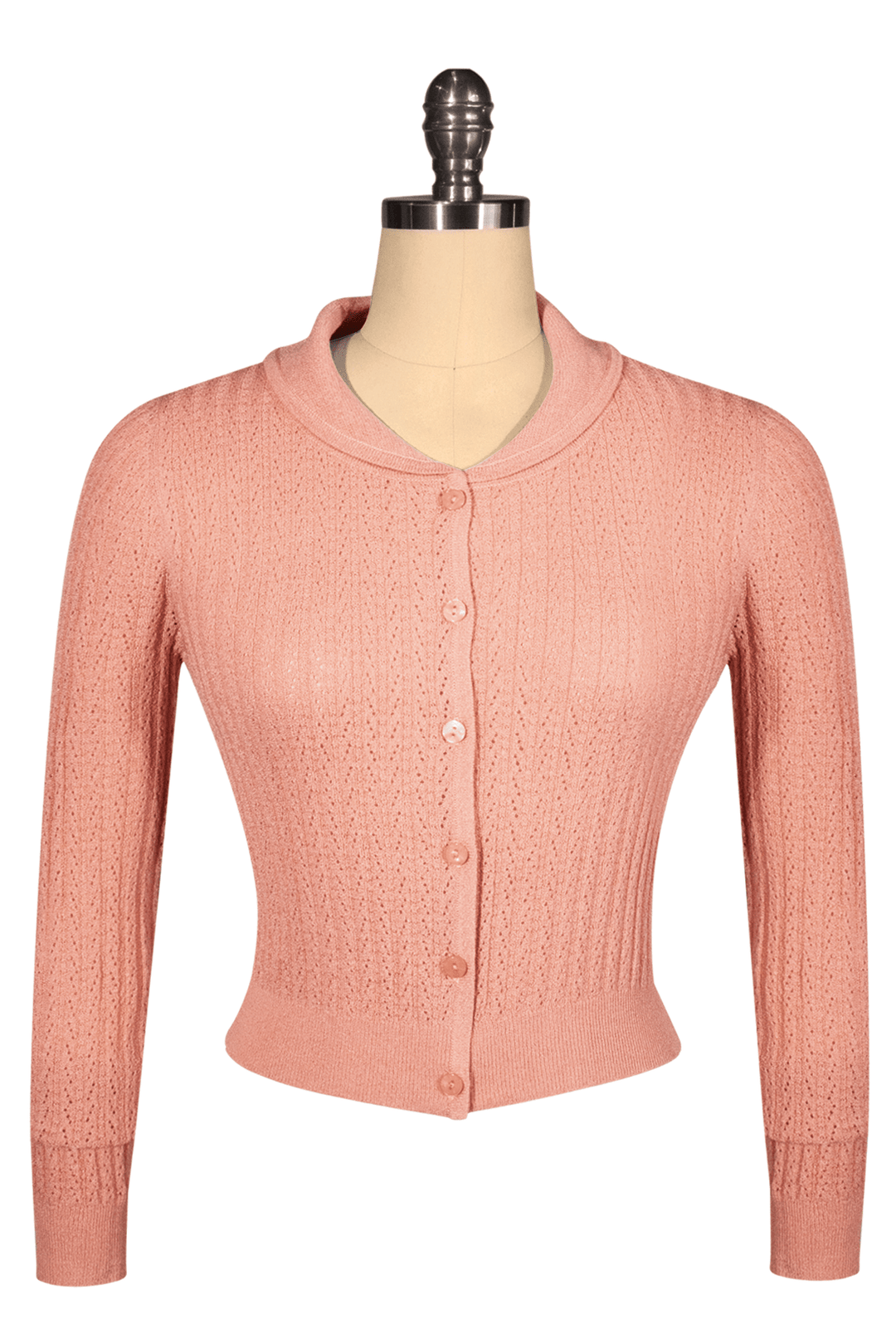 Peach coloured cardigan discount