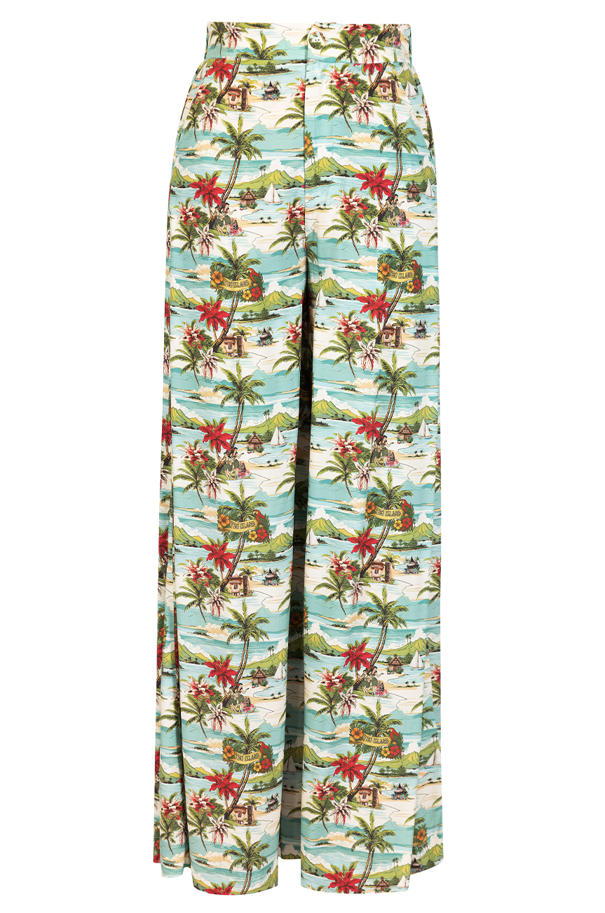 Tiki Island Wide Leg Pant