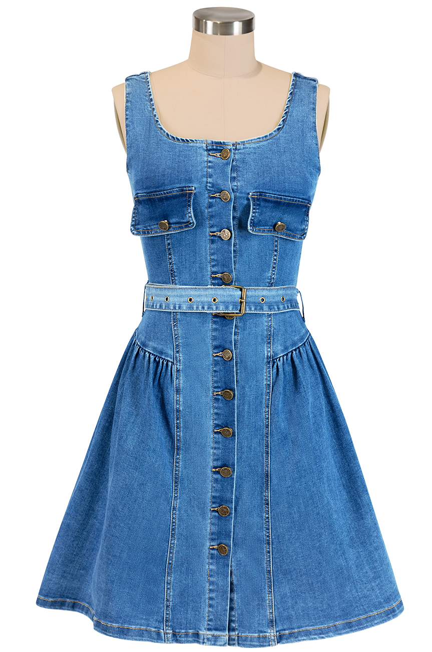 Buy Miami Denim Dress