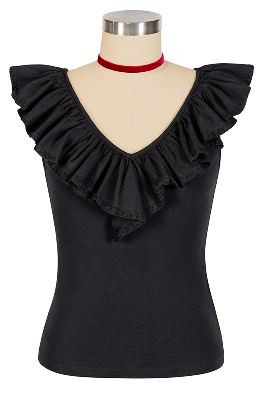 Tiki Island Classic Top (Black)