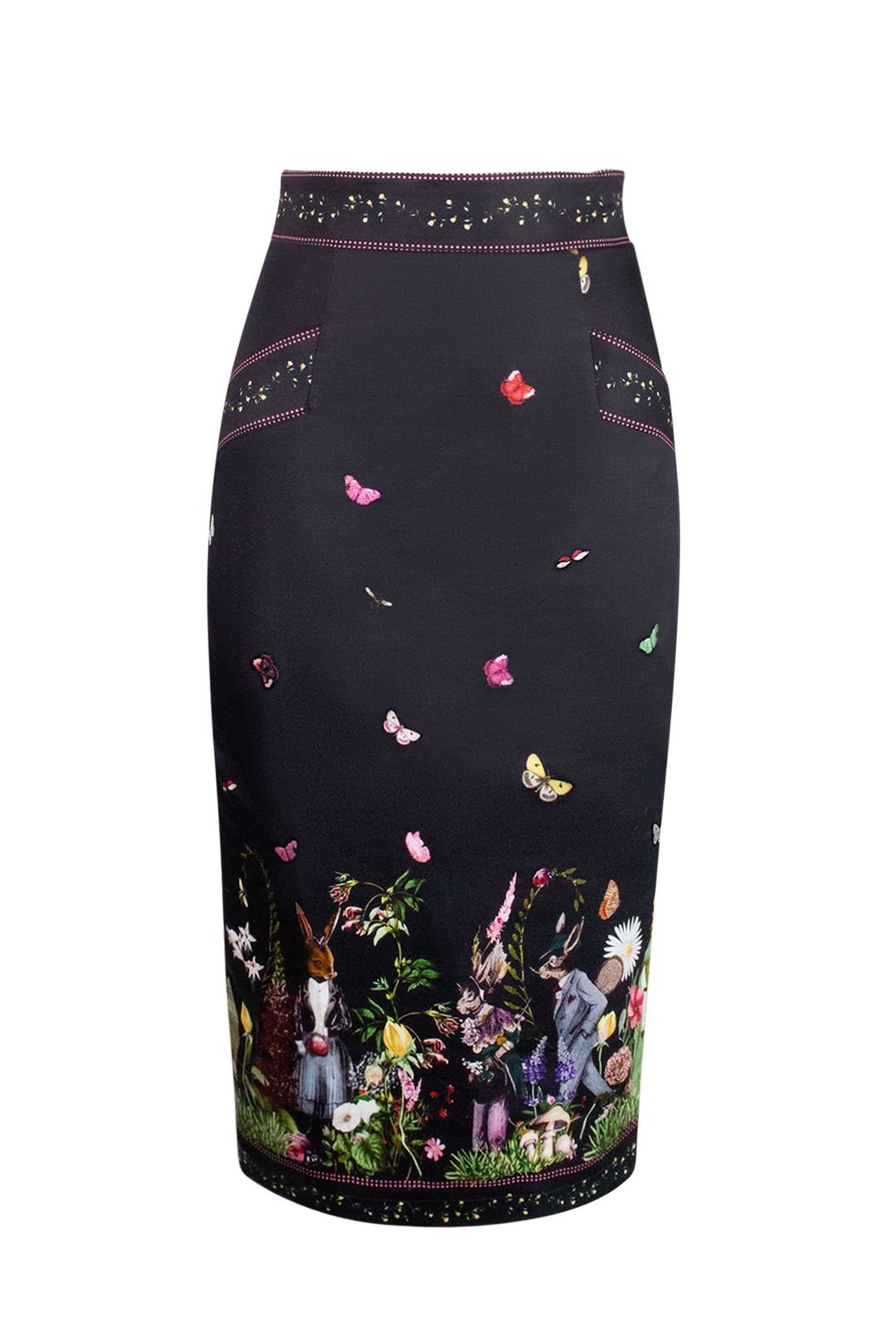 Cotton Tail Soiree Wiggle Skirt