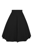 Tea Rose Classic Full Skirt (Black)