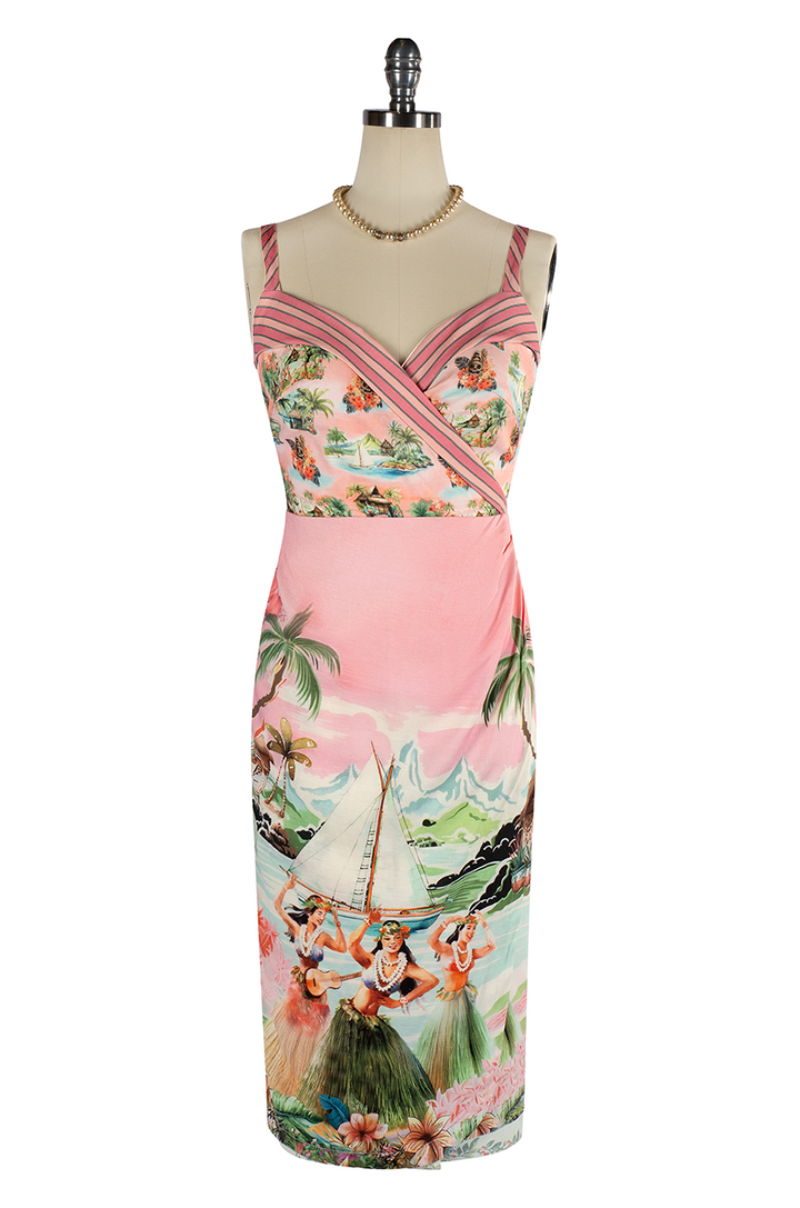 South Pacific Wiggle Dress