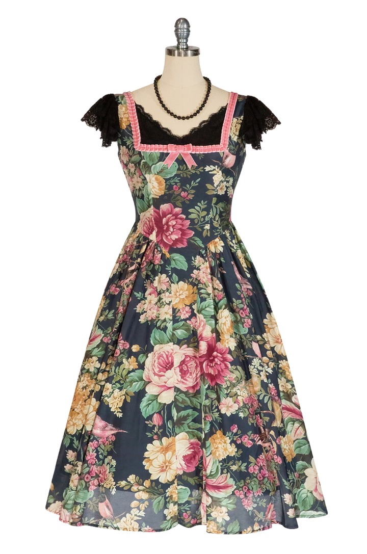 Tapestry Floral Dress