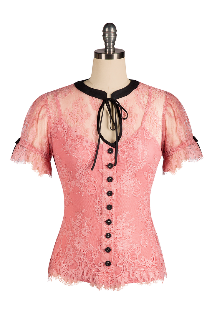 Cosette Lace Blouse with Singlet