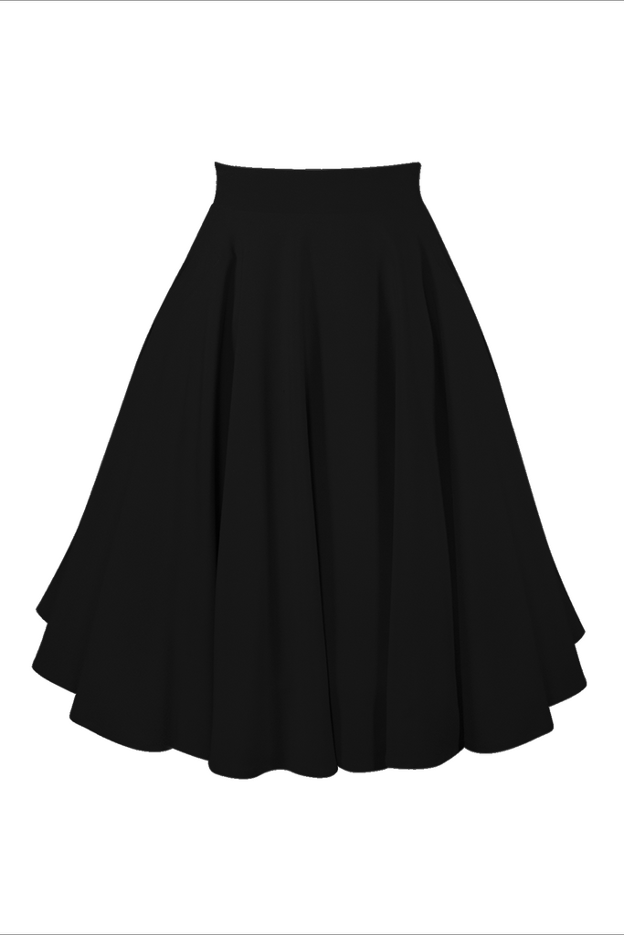 Miss Strawberry Pageant Classic Skirt (Black)