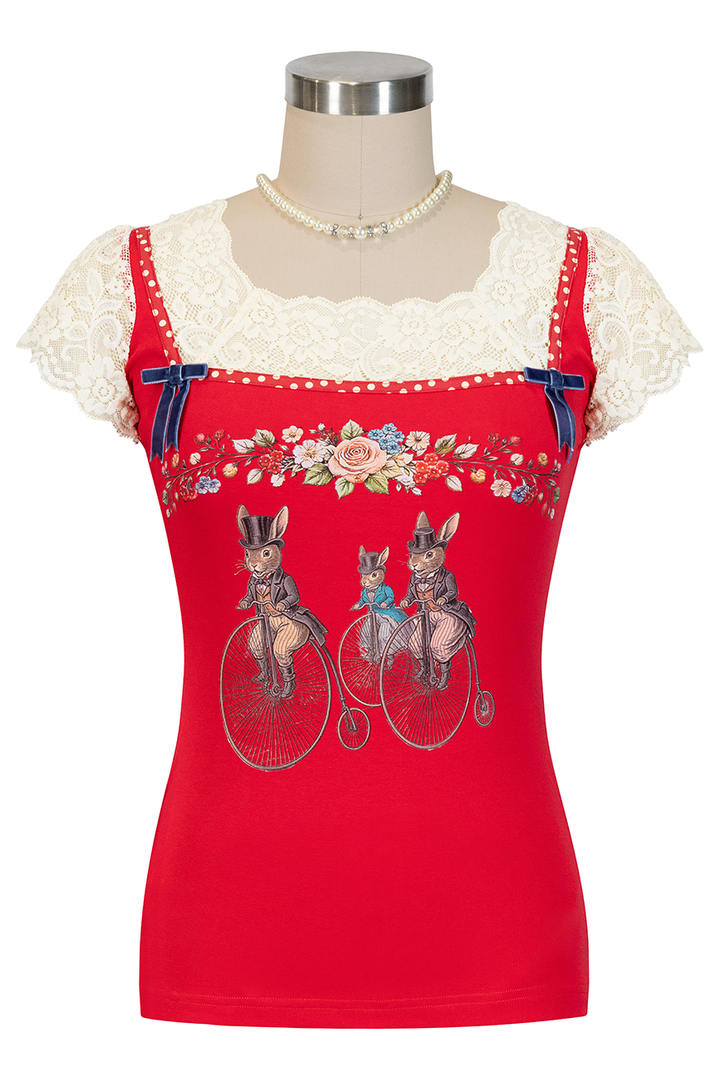 Harptree Village T-Shirt (Red)
